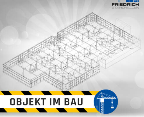 Objekt im Bau: Architektenskizze