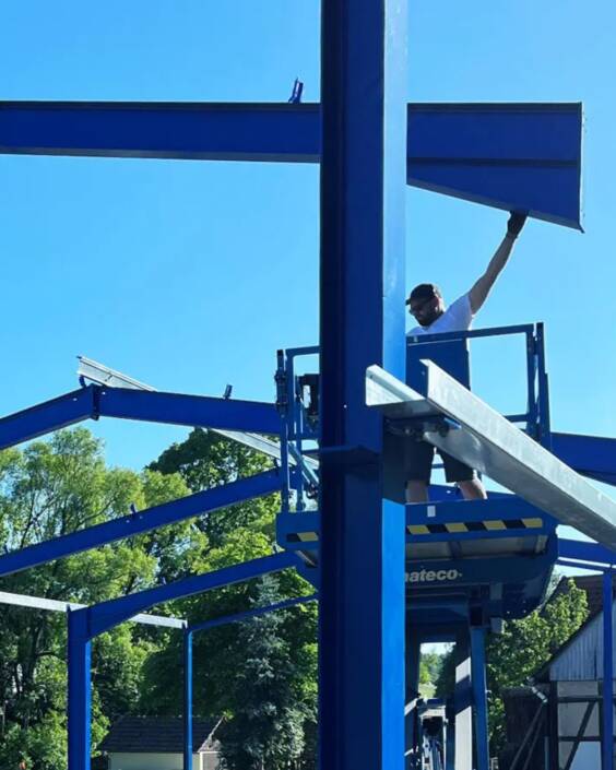 Individuelle Stahlhallen für Salzgitter